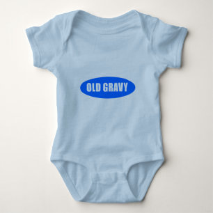 Gamla Gravy Logotyp Baby Bodykostym T Shirt