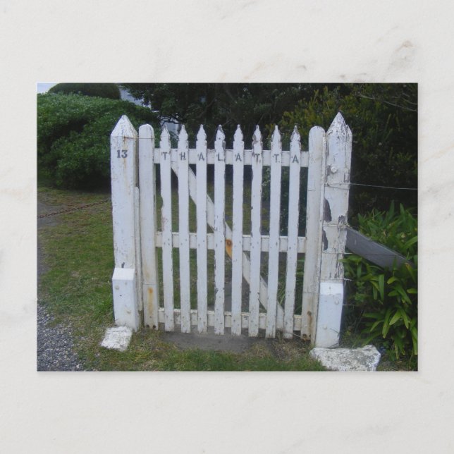 Gamla grind på Underbara havsvägen Vykort (Framsida)