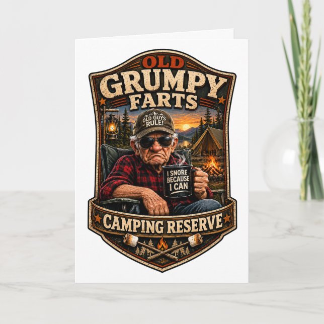 Gamla Grinigbukar Campingreservat Kort (Framsida)