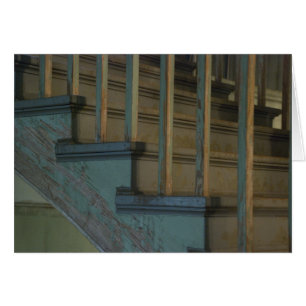 Gamla Grönten Wooden Trappor OBS Kort