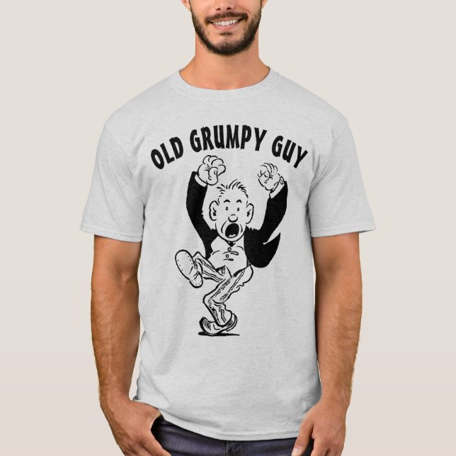 GAMLA GRUMPY GUY T-Shirts (Framsida)