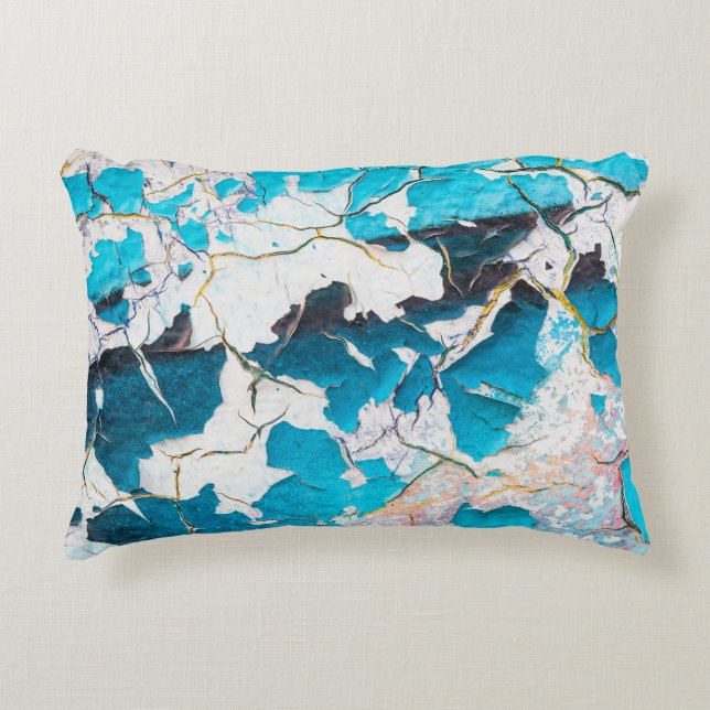 Gamla grunge wall struktur och bakgrundsgenomsökni prydnadskudde (Framsidan)