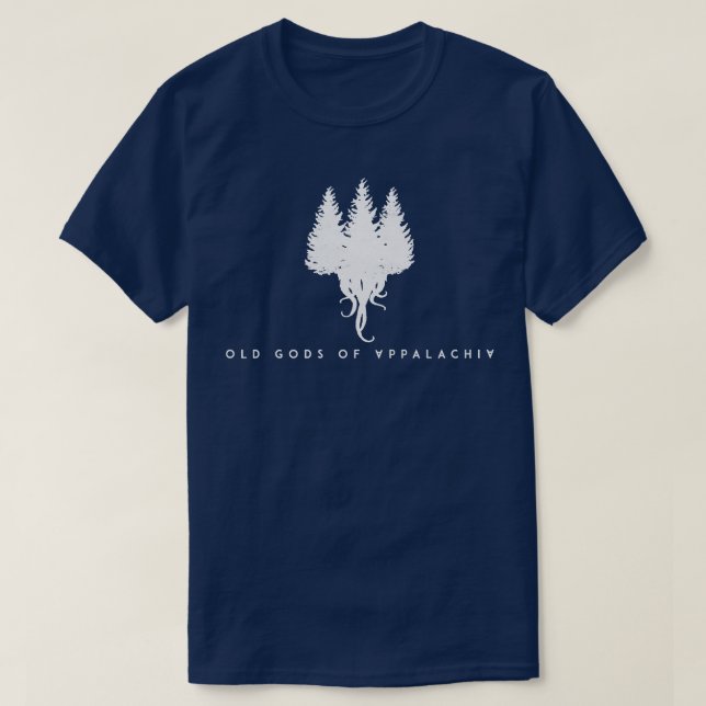Gamla gudar av Appalachia i Gräs Light Skriv ut Ho T Shirt (Design framsida)