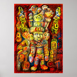 **Gamla gudar IV** ALBRUNOS UNIKA DIGITALA ART Poster