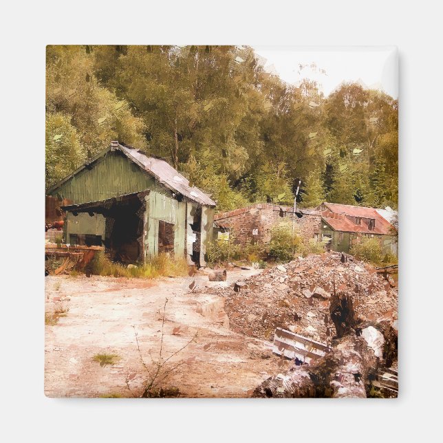 GAMLA GULD MINE MAGNET (Framsidan)