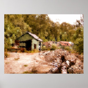 GAMLA GULD MINE POSTER