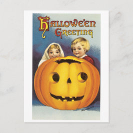 Gamla Halloween, Jack-o-lantern Vykort