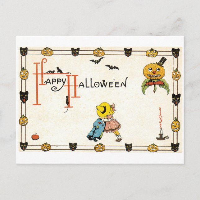 Gamla Halloween, par Vykort (Framsida)