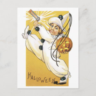 Gamla Halloween Vykort
