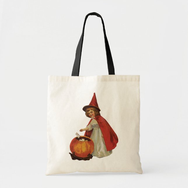 Gamla Halloween, Witch-flicka Tygkasse (Framsidan)
