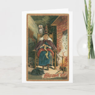 Gamla Halloween, Witch Kort