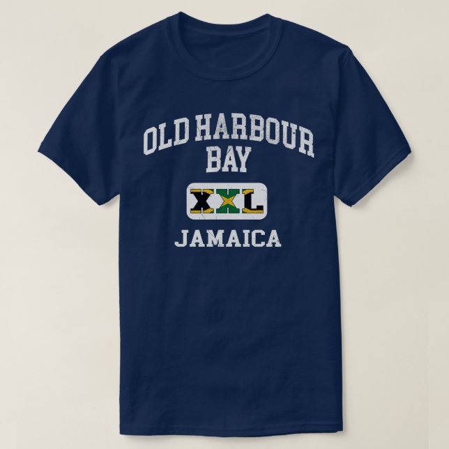 Gamla Harbor Bay Jamaica XXL Athletic design T Shirt (Design framsida)