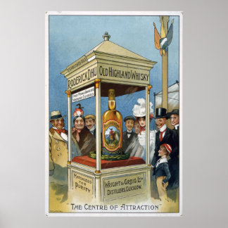 Gamla Highland Whisky Poster