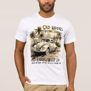 Gamla hippies för Harris/Walz T Shirt