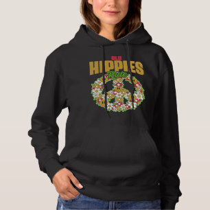Gamla Hippies Vintage Retro Costume Hippy Solros T Shirt