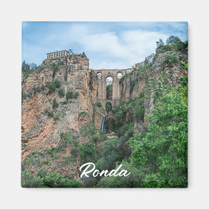 Gamla historiska bron i Ronda, Spanien Magnet
