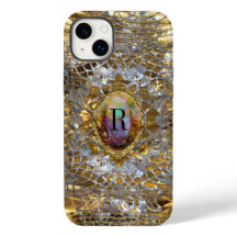 Gamla Hollywood Chic Elegant Monogram