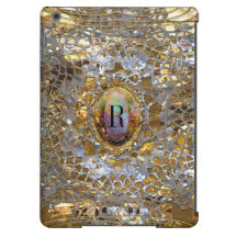 Gamla Hollywood Chic Elegant Monogram