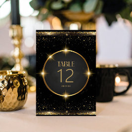 Gamla Hollywood Glam Sweet 16 ID1108 Bordsnummer
