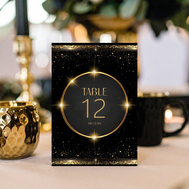 Gamla Hollywood Glam Sweet 16 ID1108 Bordsnummer (Skapare uppladdad)