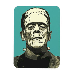 Gamla Hollywood Monster Tecknad Filter Magnet