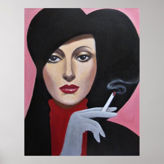 Gamla Hollywood-utseendet Poster (Framsidan)