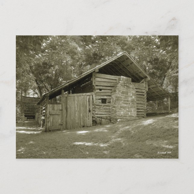 Gamla Homestead Vykort (Framsida)