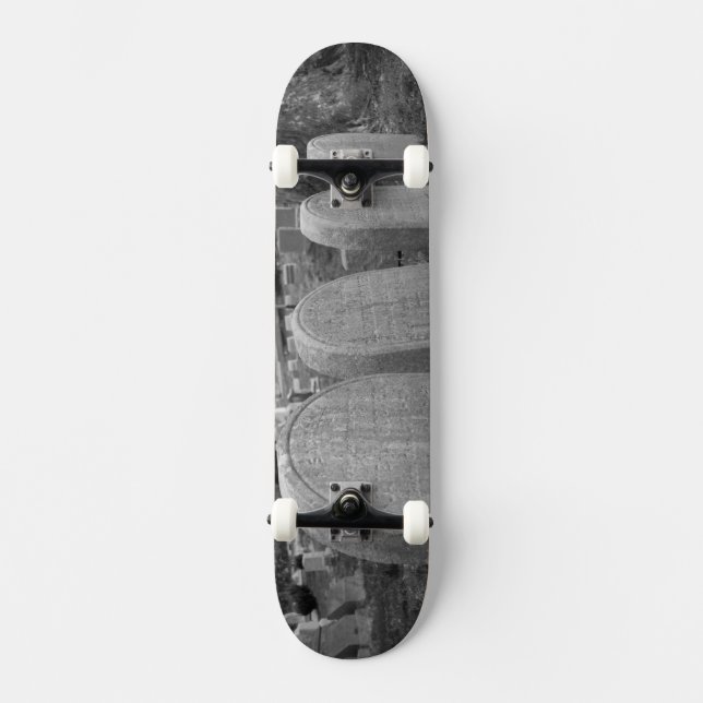 Gamla hörnstenar skateboard bräda 19,5 cm (Framsida)