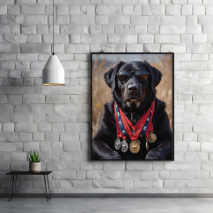 Gamla Hund, stora medaljer, större arv Poster