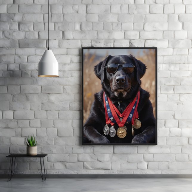 Gamla Hund, stora medaljer, större arv Poster (Skapare uppladdad)