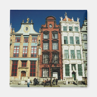 Gamla hus i Gdansk Magnet