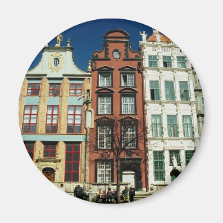 Gamla hus i Gdansk Magnet