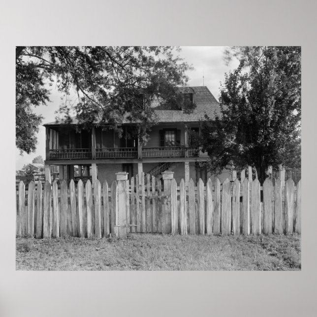 Gamla hus poster (Framsidan)