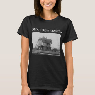 Gamla husdrömmar (Stick Victorian Design) - Mörk Tee Shirt