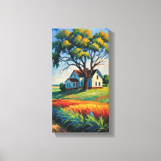 Gamla huset Canvas Wall Art