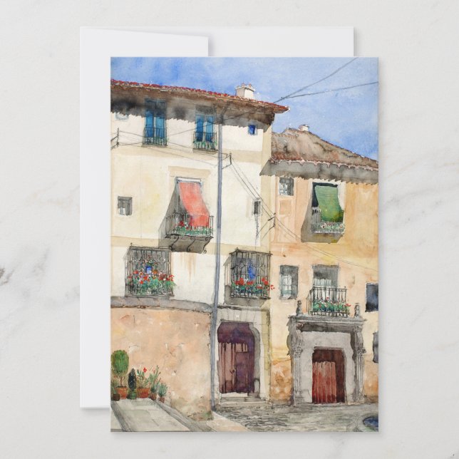 Gamla huset i Segovia, Spanien | Cass Gilbert (Framsida)