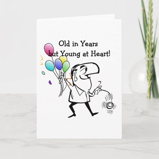 Gamla i Years Young i Heart Kort (Framsida)