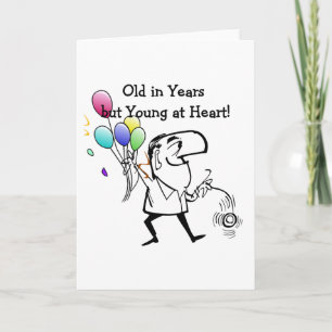 Gamla i Years Young i Heart Kort