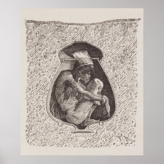 Gamla indiska kyrkogårdar poster (Framsidan)