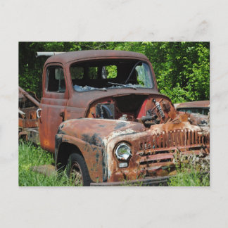 Gamla Internationell Pickup Vykort