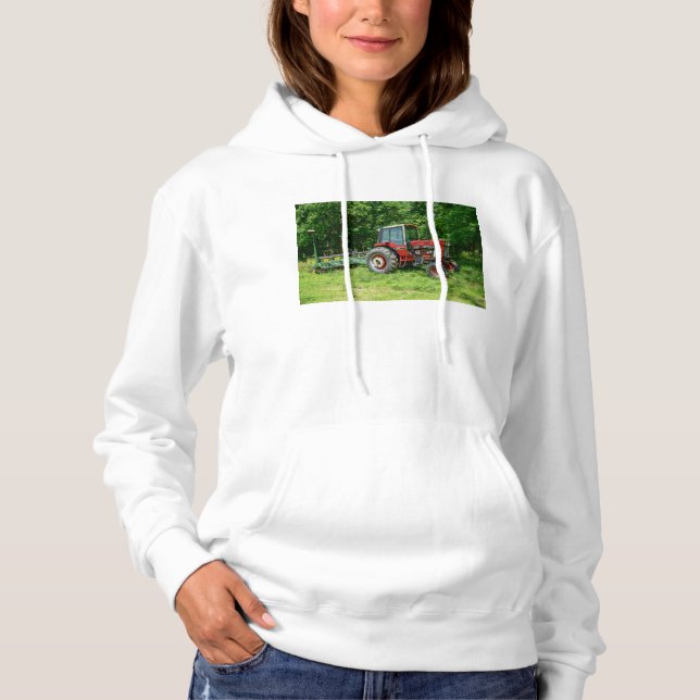 Gamla Internationell-traktorn T-shirt (Framsida)