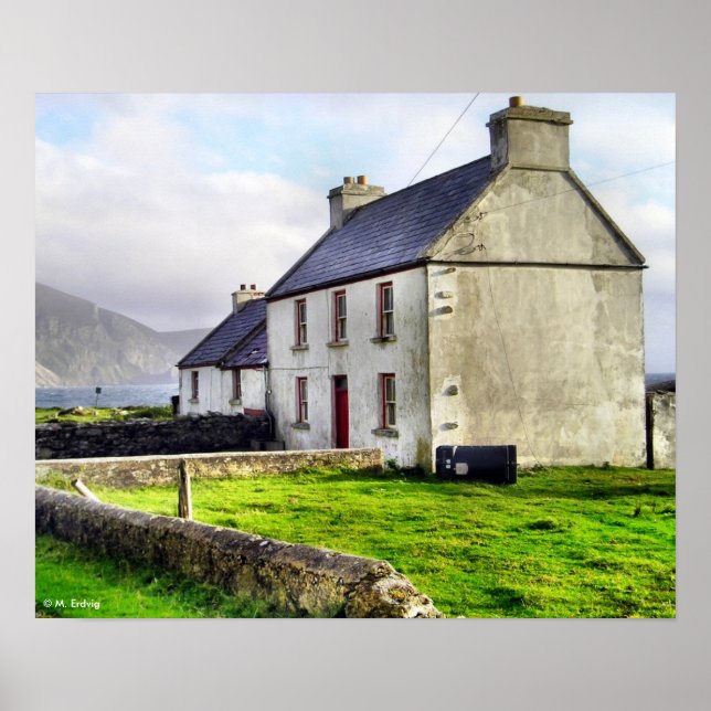 Gamla irländska lantbrukare Skriv ut Poster (Framsidan)