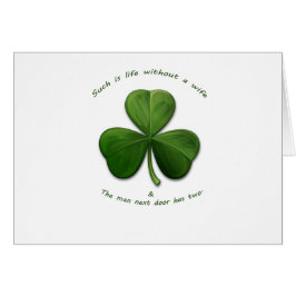 Gamla irländska Orden Hälsningskort