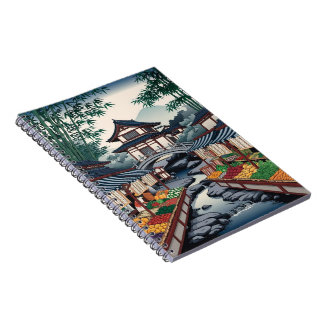 Gamla japanska ekosystem: Marknadsgatumuseer Anteckningsbok