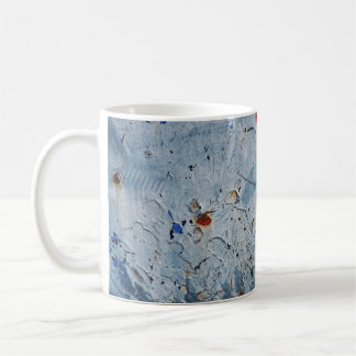 Gamla Järn Blue Stain Corrode Kaffemugg