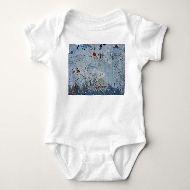 Gamla Järn Blue Stain Corrode T Shirt (Framsida)