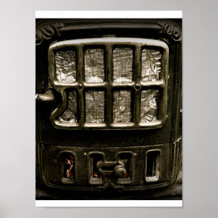 Gamla Järn Parlor Stove Front Poster