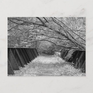 Gamla järnvägsbron vykort