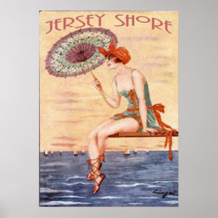 Gamla Jersey Shore Poster