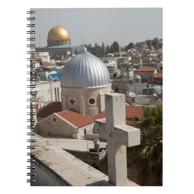 Gamla Jerusalems silhuett Anteckningsbok (Framsidan)